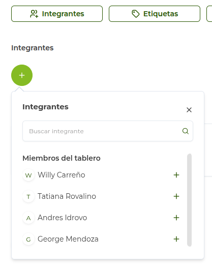 Integrantes