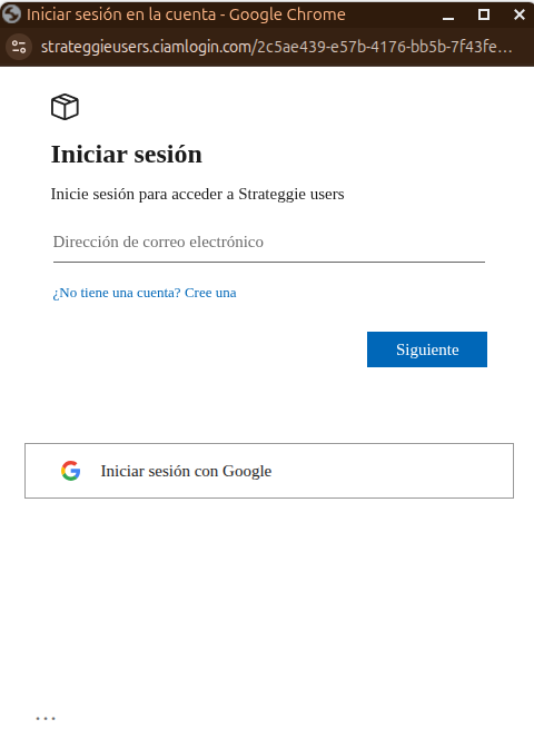 Ingreso externo ventana