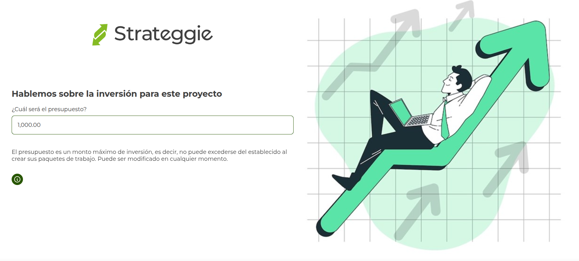 establecer presupuesto