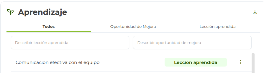 aprendizaje agregado