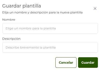 guardar como plantilla